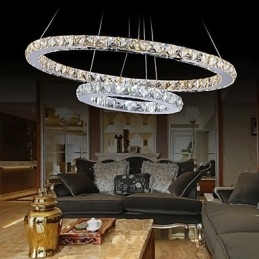 Lampadario a sospensione per hotel, lampadario di cristallo, lampade da soffitto, apparecchi con bianco caldo e freddo