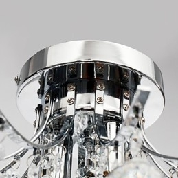 Lampadario moderno in cristallo 3 luci