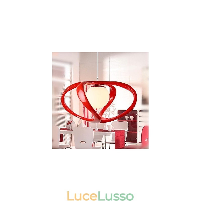 Lampade a sospensione moderne contemporanee in resina