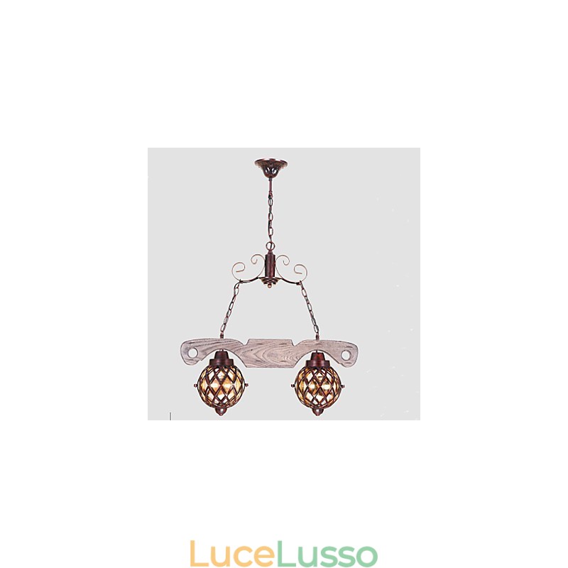 Lampade retrò in ferro americano