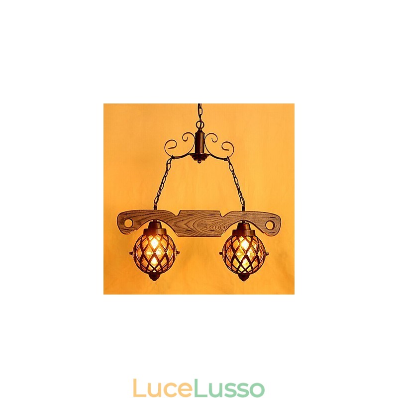 Lampade retrò in ferro americano
