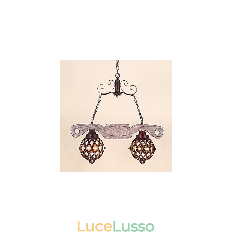 Lampade retrò in ferro americano