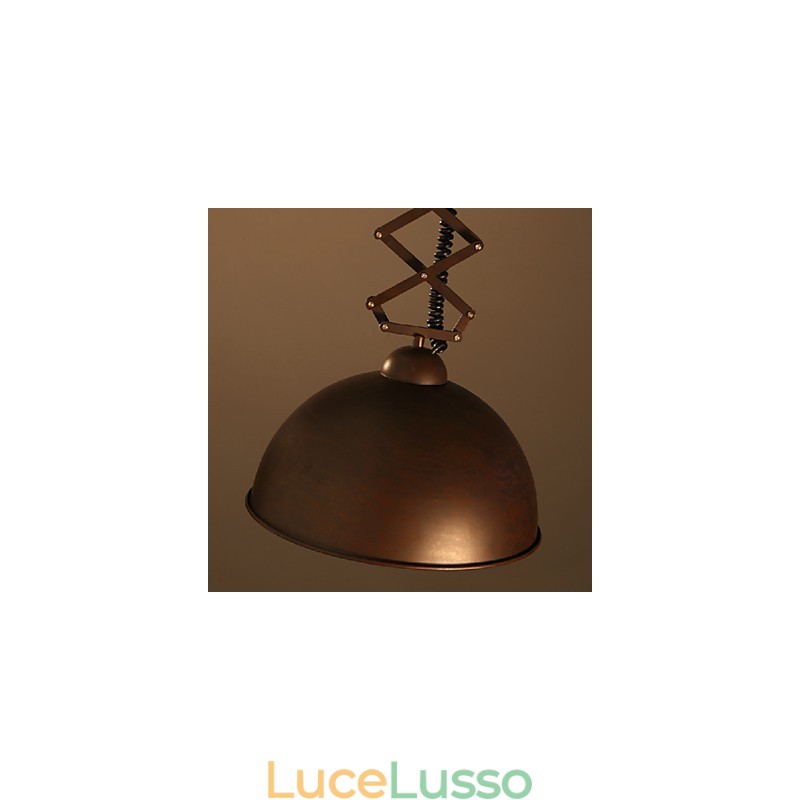 Paralume in ferro battuto nero flessibile lampadario industriale capannone caffè coperchio paralume lampadario