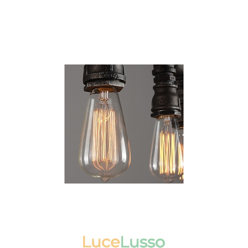 Lampade a sospensione Mini Stile Tradizionale Classico Metallo