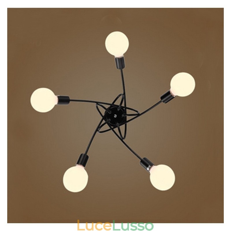 Lampade a sospensione moderne contemporanee in metallo