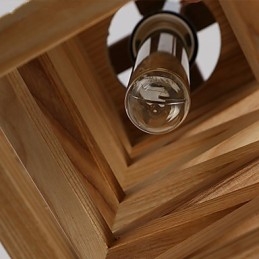 Lampade a sospensione Country Wood Bamboo
