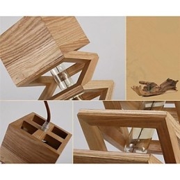 Lampade a sospensione Country Wood Bamboo