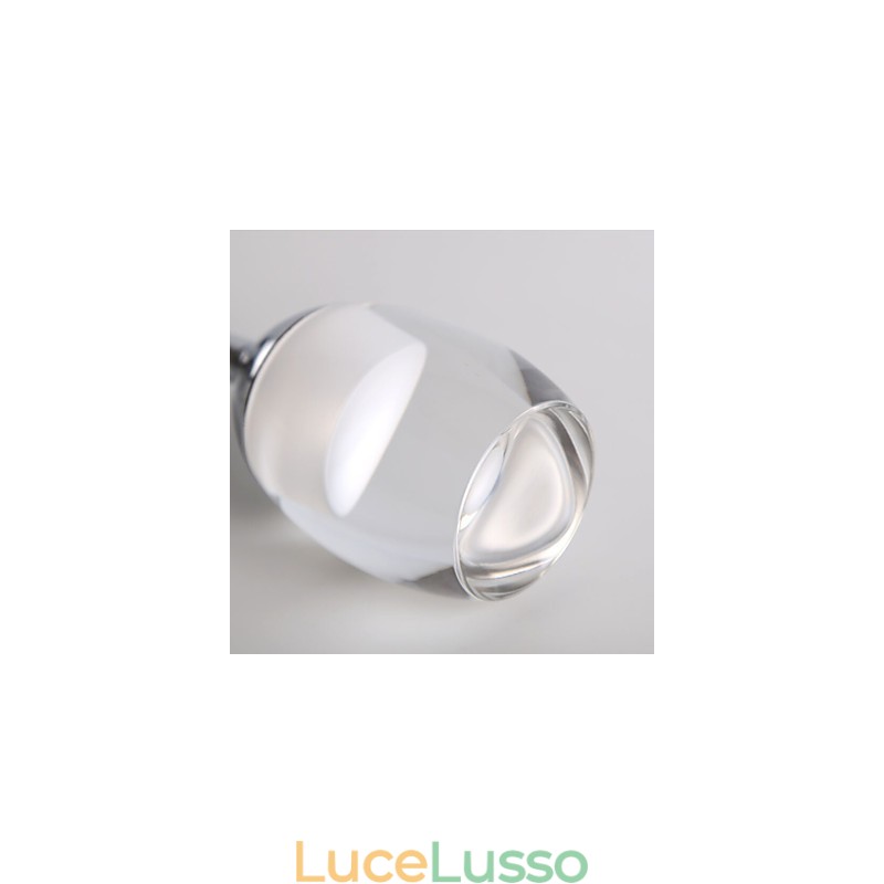 Lampada a sospensione moderna 7 luci lampadine integrate incluse luce scale