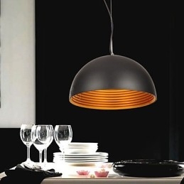 Lampada a sospensione moderna e contemporanea in stile retrò con ciotola mini