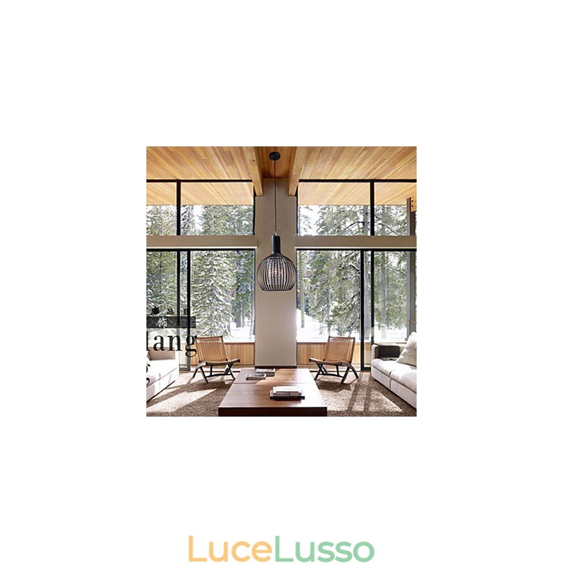 Lampada a sospensione moderna e contemporanea in stile mini in cristallo, elettroplaccata