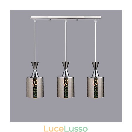Lampada da sogno cromata con incisione laser 3 dritta Lampada da sogno cromata con incisione laser 3 dritta