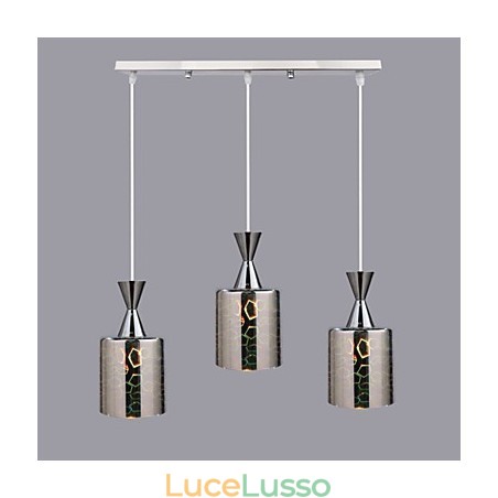 Lampada da sogno cromata con incisione laser 3 dritta Lampada da sogno cromata con incisione laser 3 dritta