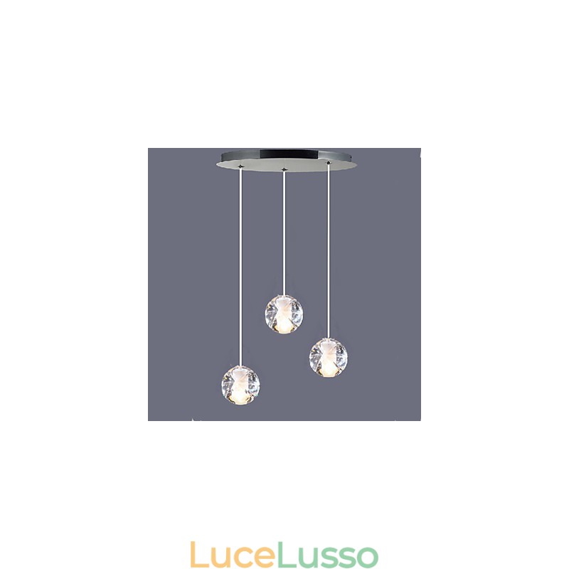 Lampadario in cristallo Hail 3B