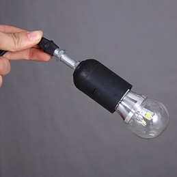 Lampada a sospensione 1 luce moderna in tessuto