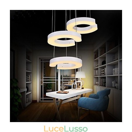 Lampadario in acrilico tipo C tre Lampadario in acrilico tipo C tre