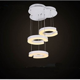 Lampadario in acrilico tipo C tre