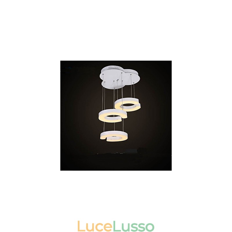 Lampadario in acrilico tipo C tre