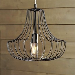 Lampada a sospensione artistica in ferro Coop Design