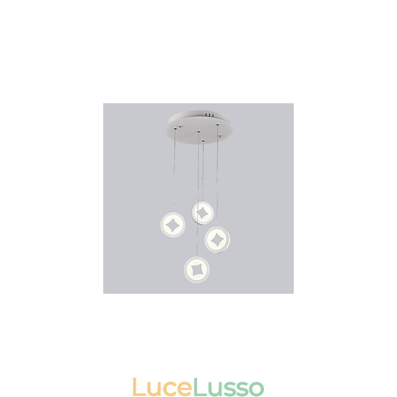 Illuminazione a sospensione moderna in stile semplice