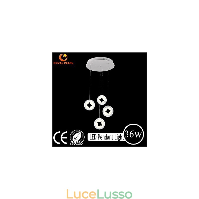 Illuminazione a sospensione moderna in stile semplice