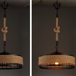 2 Light Country Designers Altri Lampadario in metallo Lampada a sospensione