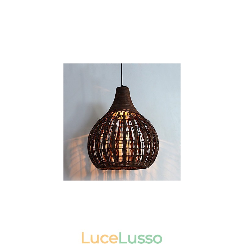 Lampada a sospensione in stile mini-campagna Lanterna