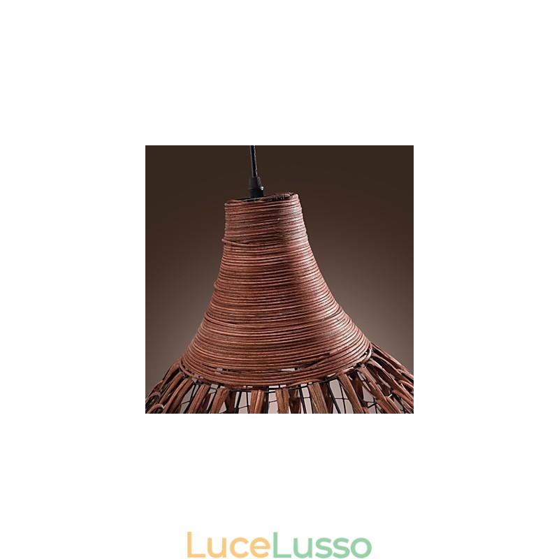 Lampada a sospensione in stile mini-campagna Lanterna