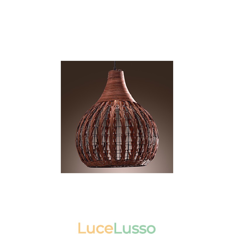 Lampada a sospensione in stile mini-campagna Lanterna