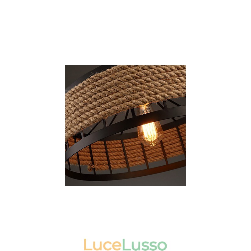 2 Light Country Designers Altri Lampadario in metallo Lampada a sospensione