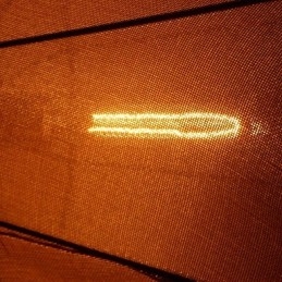 Lampada a sospensione retrò in stile nordamericano a 1 luce con paralume in tessuto