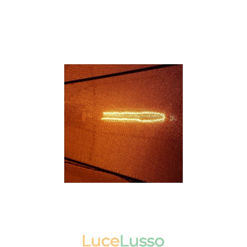 Lampada a sospensione retrò in stile nordamericano a 1 luce con paralume in tessuto
