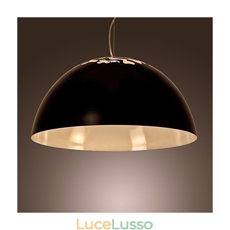 Lampada a sospensione moderna e contemporanea con dipinto a ciotola