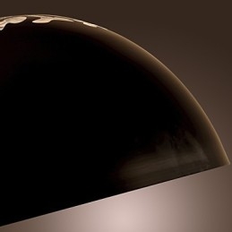 Lampada a sospensione moderna e contemporanea con dipinto a ciotola