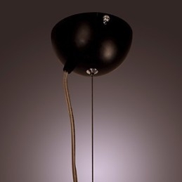 Lampada a sospensione moderna e contemporanea con dipinto a ciotola