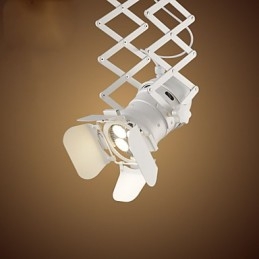 Lampada a sospensione in metallo con verniciatura in stile retrò Mini Garage