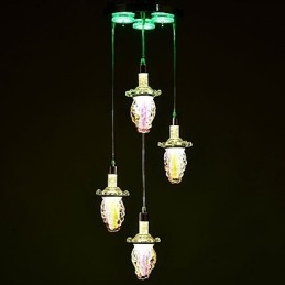 Lampade a sospensione moderne contemporanee in metallo