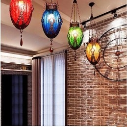 Coffee Deck One Retro Lampadario Singolo Pastorale Industriale
