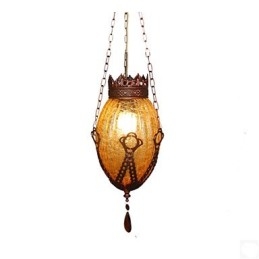 Coffee Deck One Retro Lampadario Singolo Pastorale Industriale
