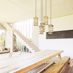 Lampade a sospensione 1 luce moderna semplice artistica