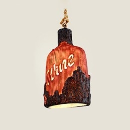 Lampadario singolo piccolo Cafe American Country Internet Cafe