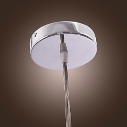 Lampada a sospensione moderna in alluminio con 7 luci