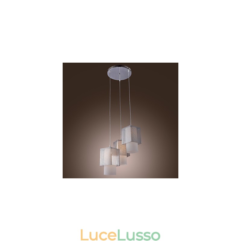 Lampada a sospensione moderna e contemporanea in stile mini elettrolitico