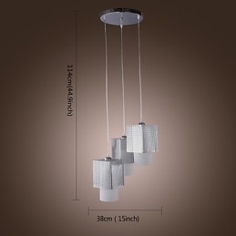 Lampada a sospensione moderna e contemporanea in stile mini elettrolitico