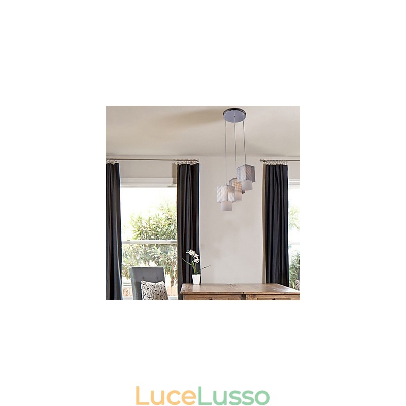Lampada a sospensione moderna e contemporanea in stile mini elettrolitico