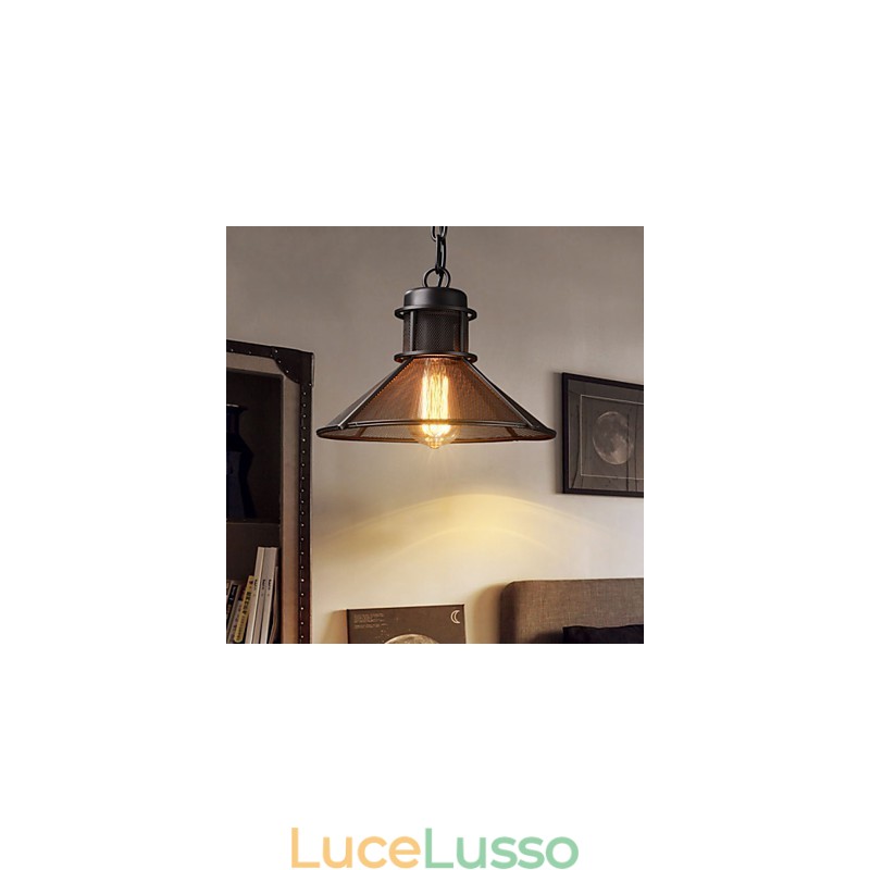 Luci pendenti Mini Style Retro Garage Metallo