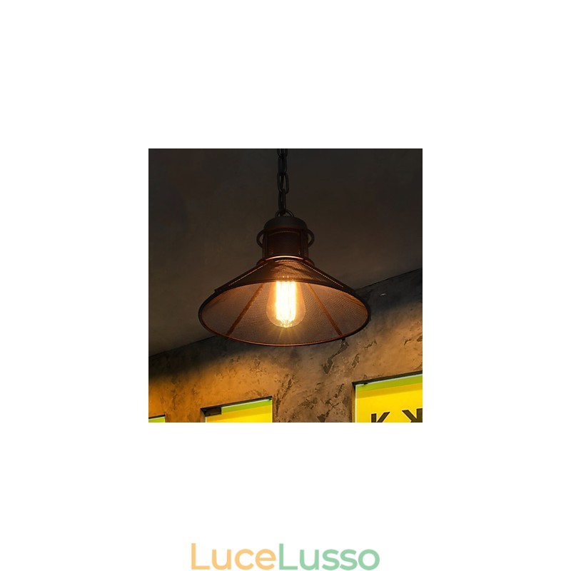 Luci pendenti Mini Style Retro Garage Metallo