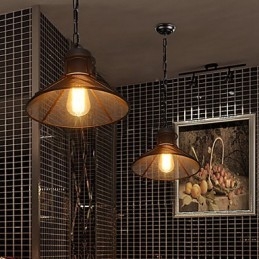 Luci pendenti Mini Style Retro Garage Metallo