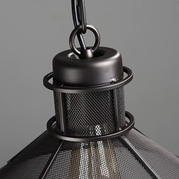 Luci pendenti Mini Style Retro Garage Metallo