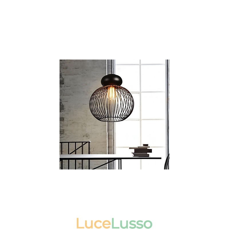 Luci pendenti Mini Style Retro Garage Metallo