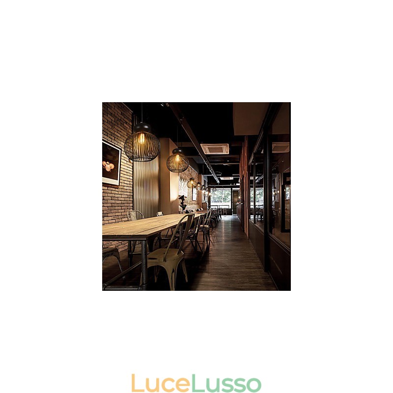 Luci pendenti Mini Style Retro Garage Metallo